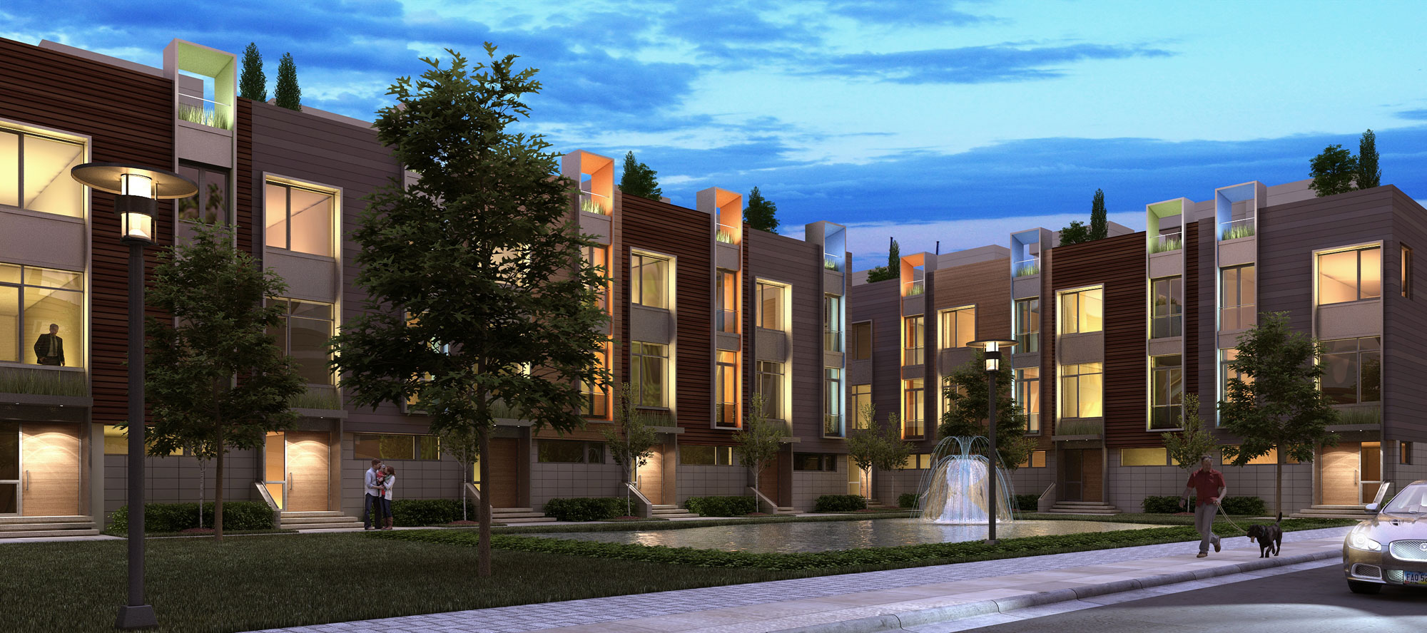 One Midtown Townhomes Dimit Architects