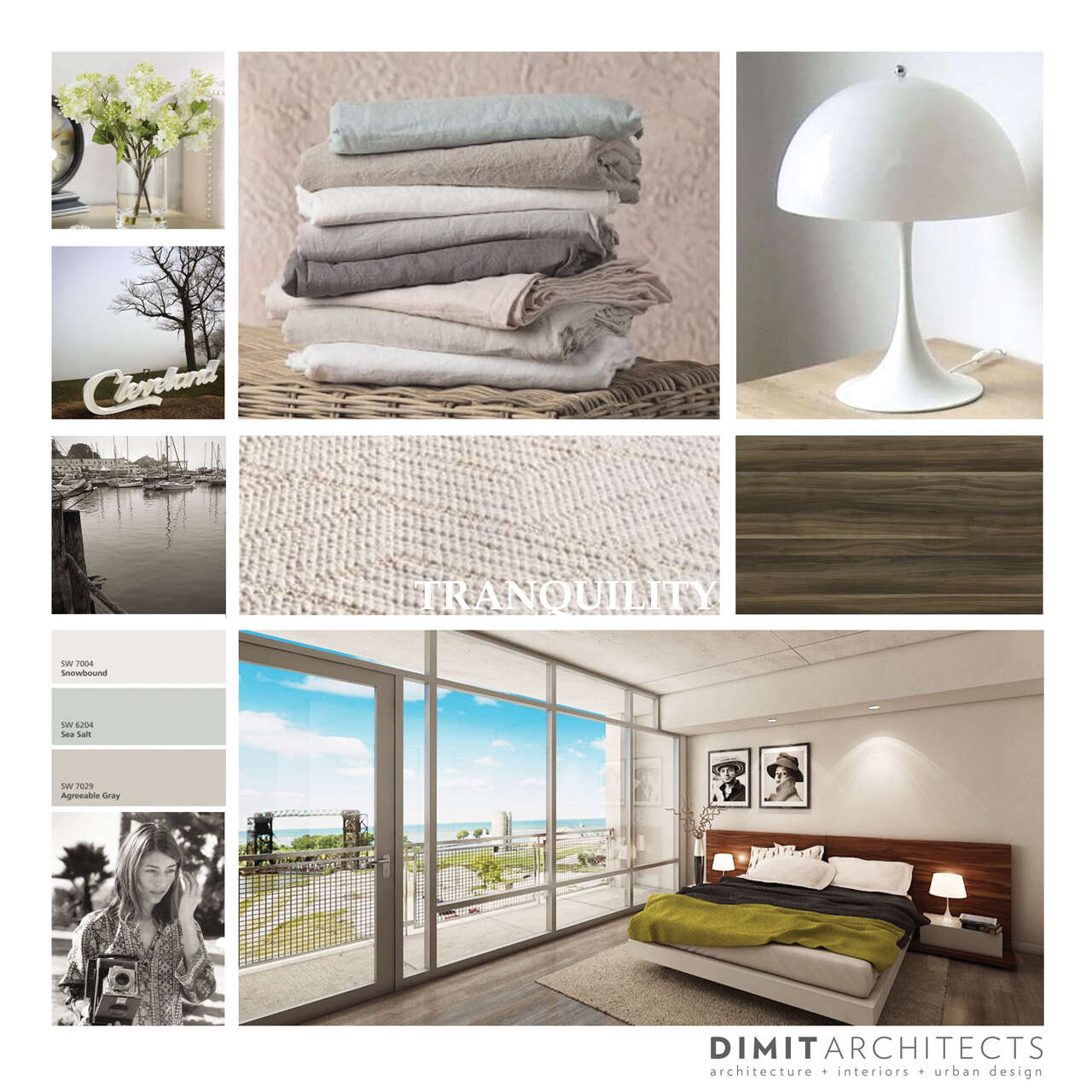 Collage with the theme Tranquility