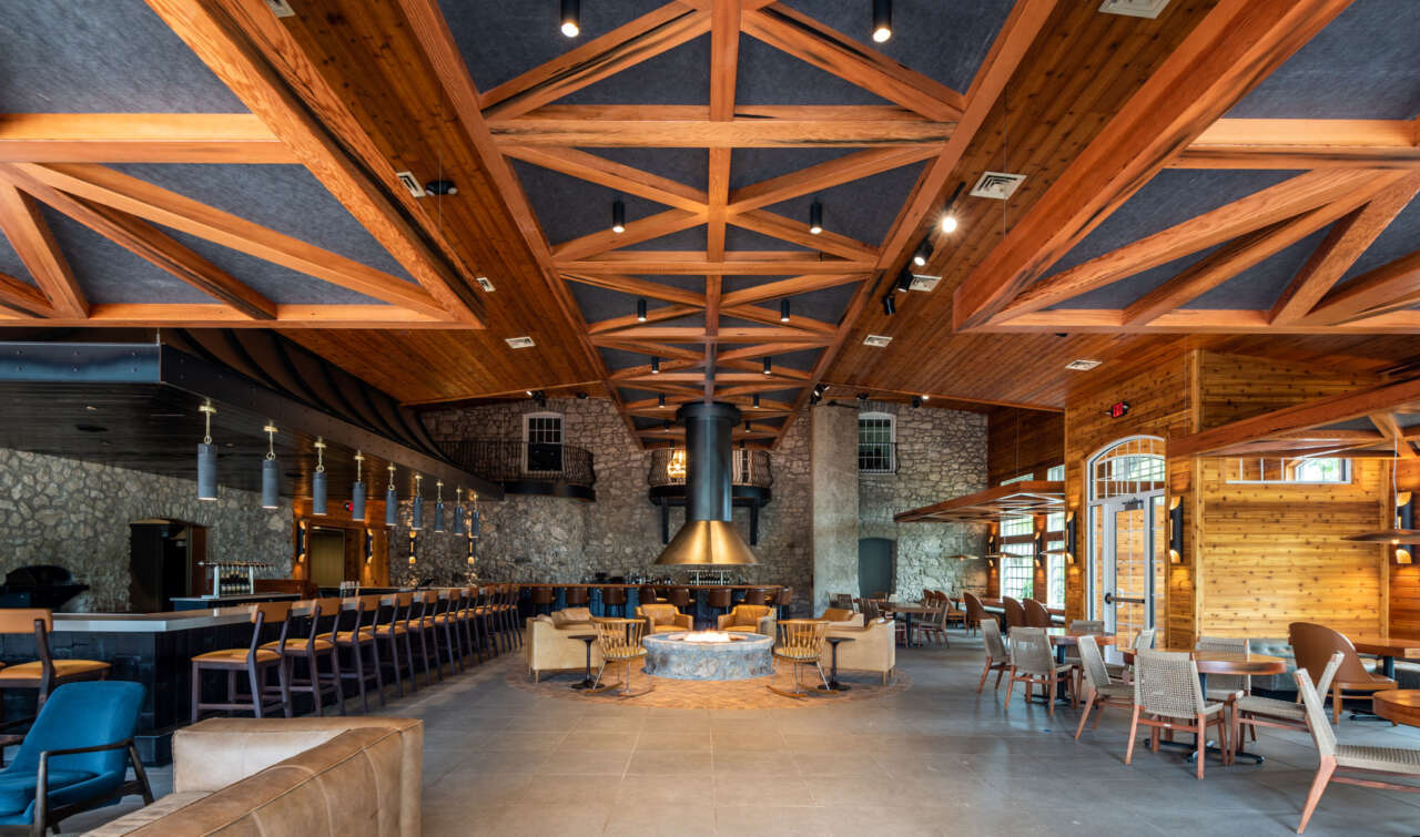 Second view of the interior of Gideon Owen Wine Company