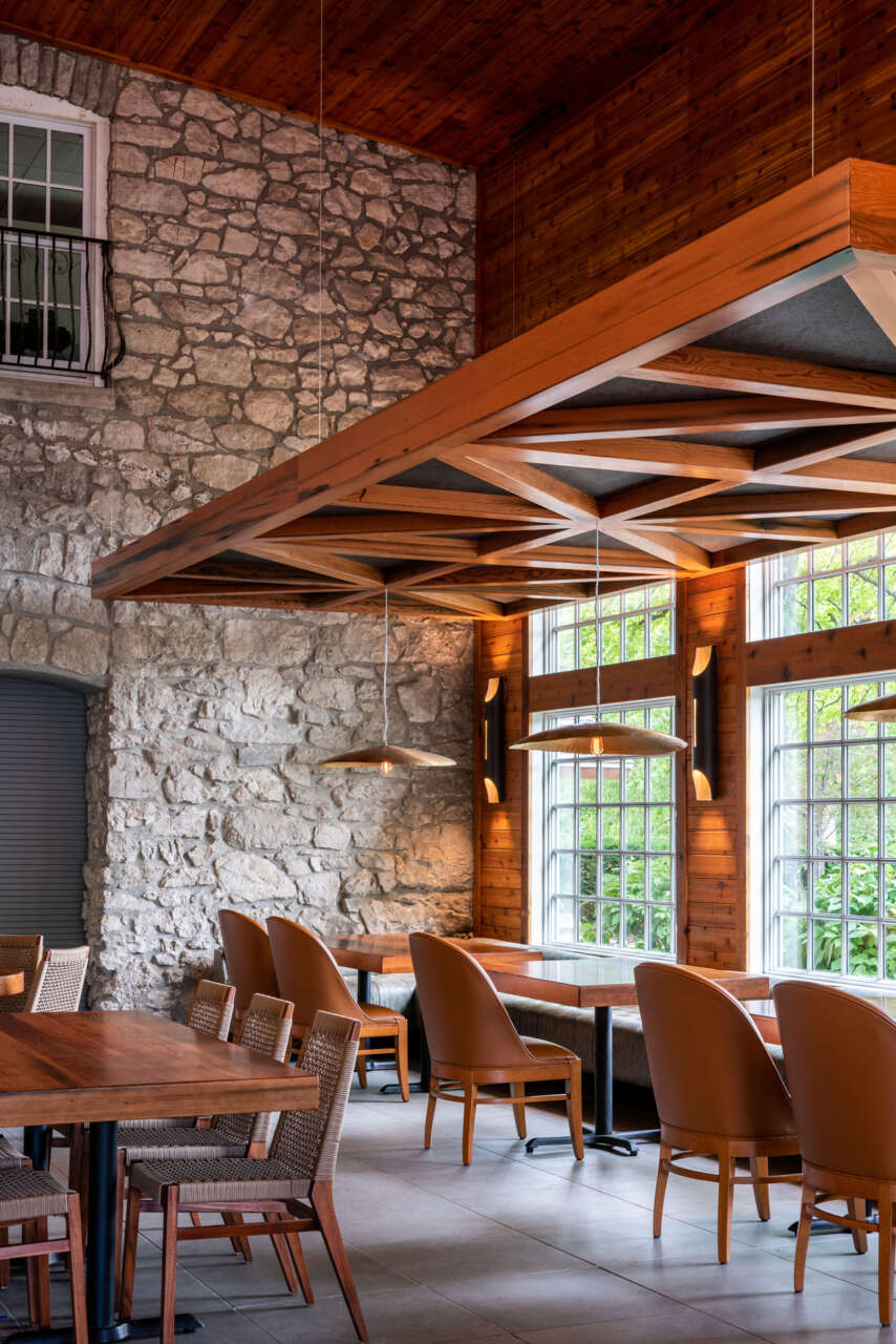 Seating at Gideon Owen Wine Company