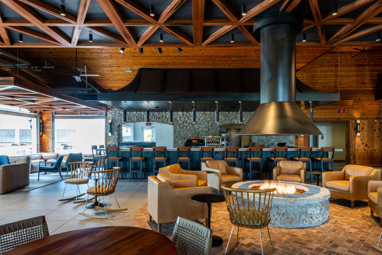 Interior of Gideon Owen Wine Company
