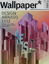 Wallpaper Magazine cover 2012
